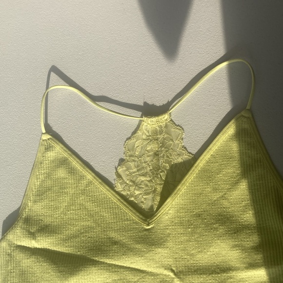 3/$15 So seamless lace back ribbed top casual summer boho stretch party L jrs - Picture 9 of 16